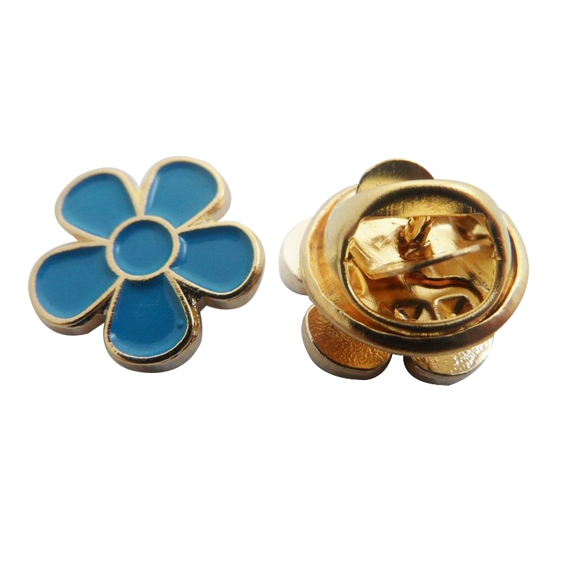 Forget me not lapel pin