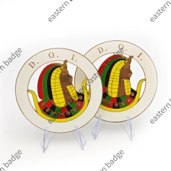 Masonic D.O.I. car emblem
