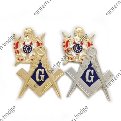 mason & DeMolay car emblem