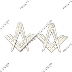 masonic compass and square set